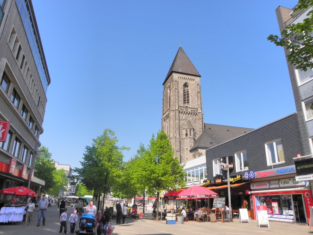 Kirche auf der Marktstraße/Oberhausen