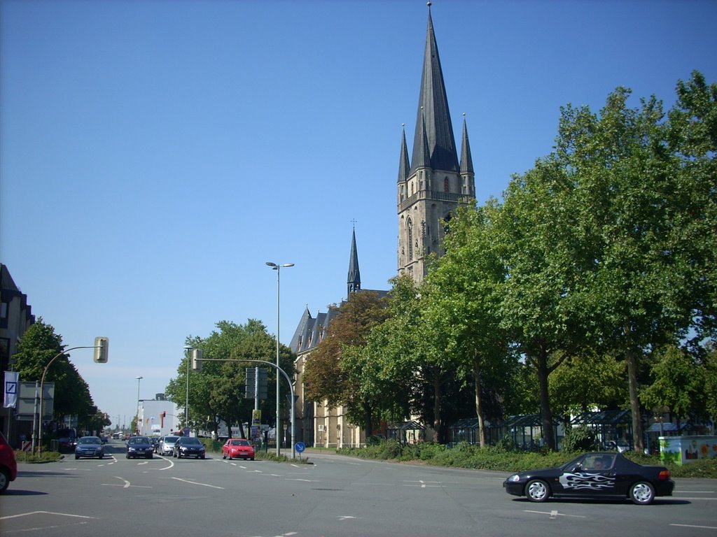 Paderborn  (  Kath. Herz-Jesu Kirche )   August 2009