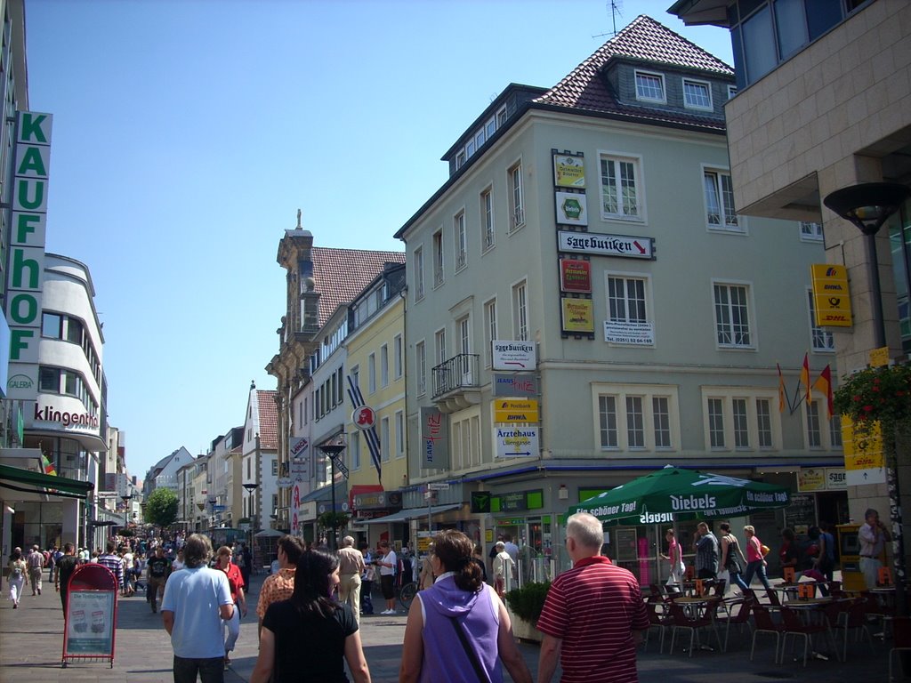 Paderborn   Westernstraße.    August 2009