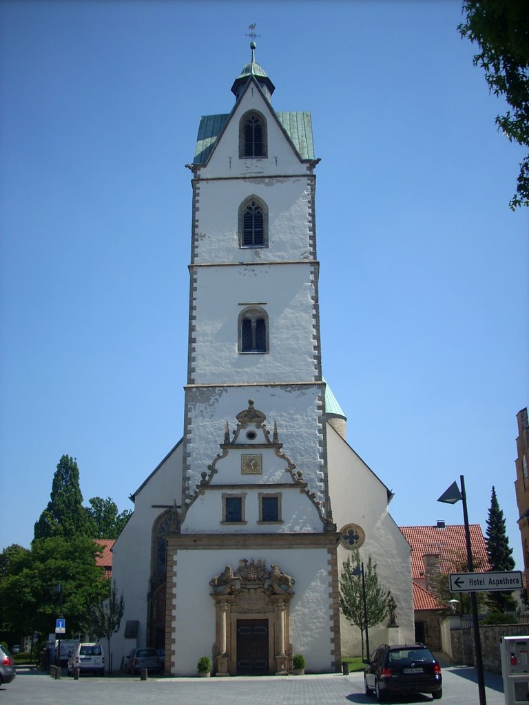 Paderborn   ( Busdorfkirche  )    Am Busdorf.   August 2009