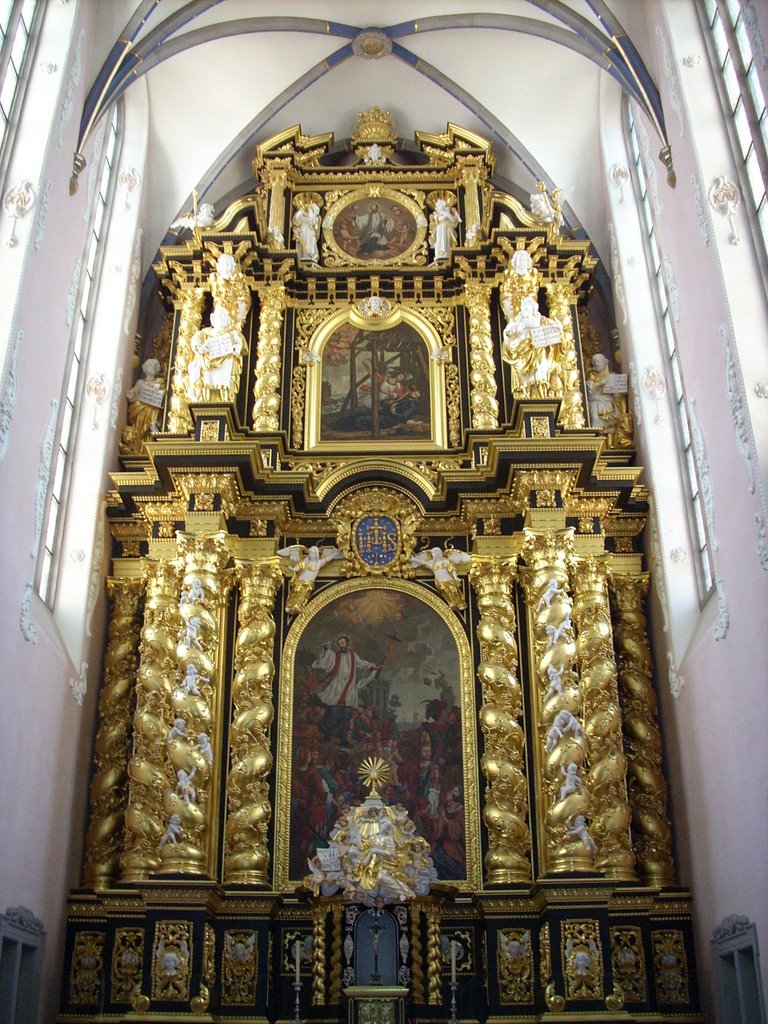 Paderborn    (Marktkirche/Barockaltar )   August 2009