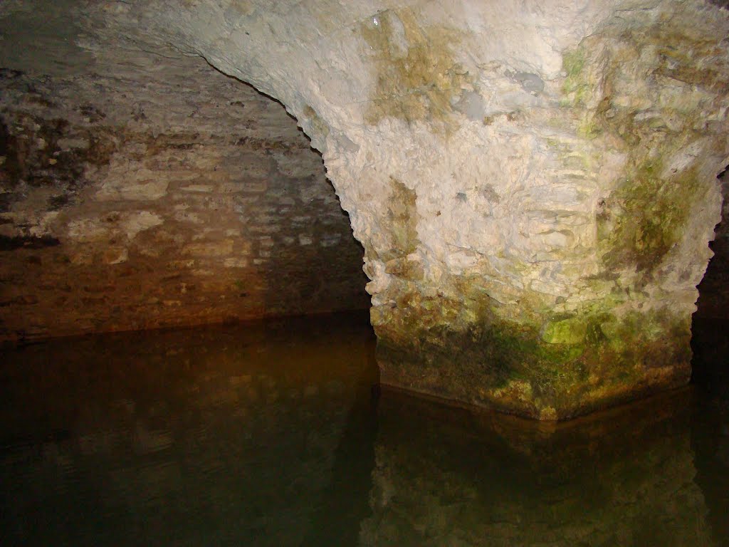 Paderborn ( Im Quellkeller unter der Kaiserpfalz zu Paderborn )  August 2011