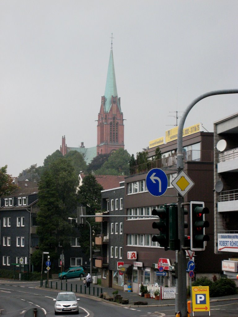 links, rechts, nach oben