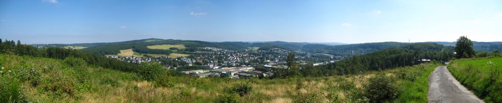 Siegen - Panorama View on Kaan-Marienborn