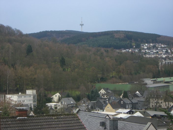 Blick auf den Lindenberg-Friedhof