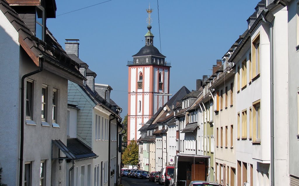 Hundgasse mit Nikolaikirche