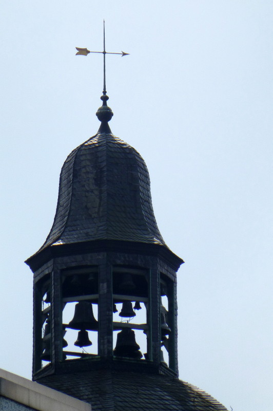 Spitze des Dicken Turmes am Unteren Schloss in Siegen