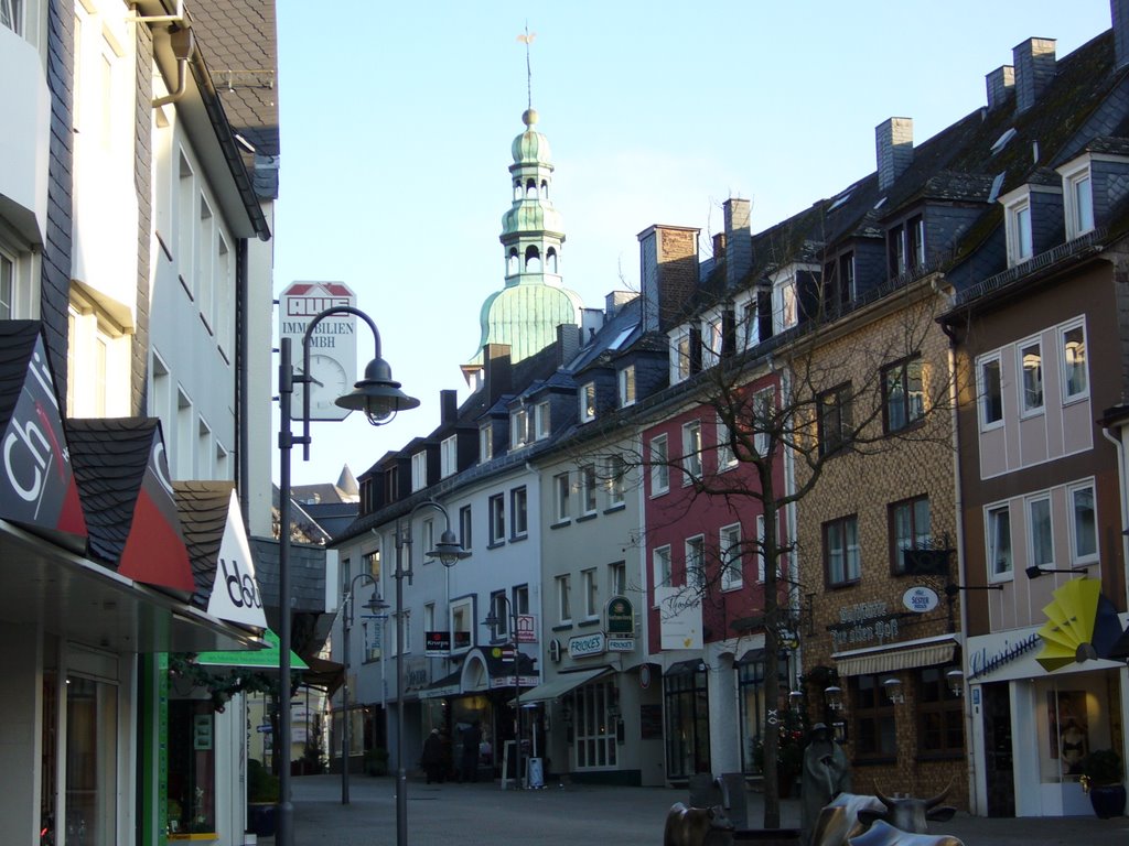 Alte Poststrasse in Siegen