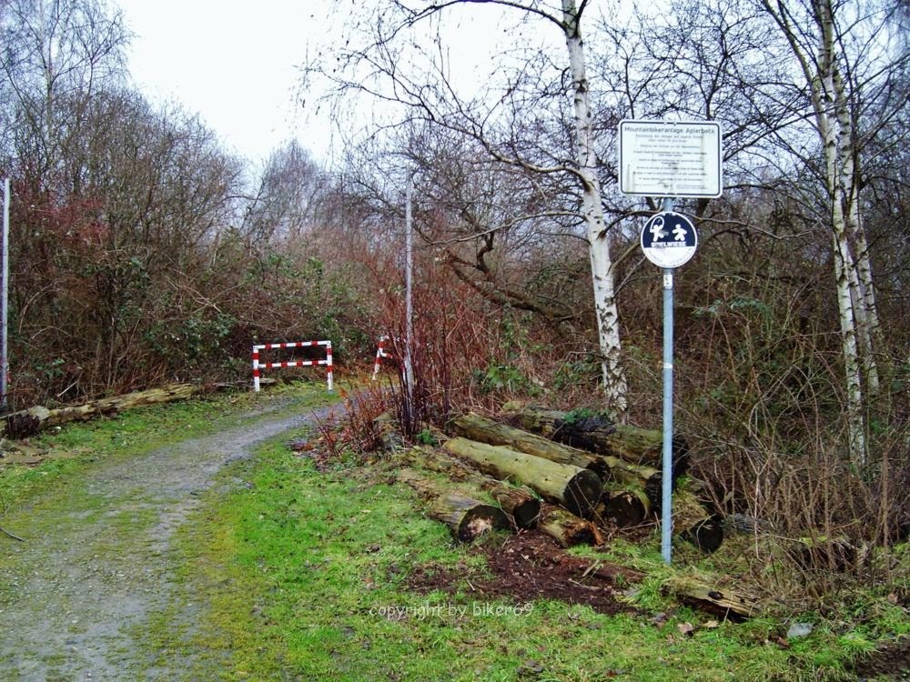 Mountainbiker Anlage Aplerbeck (Appelbeach)
