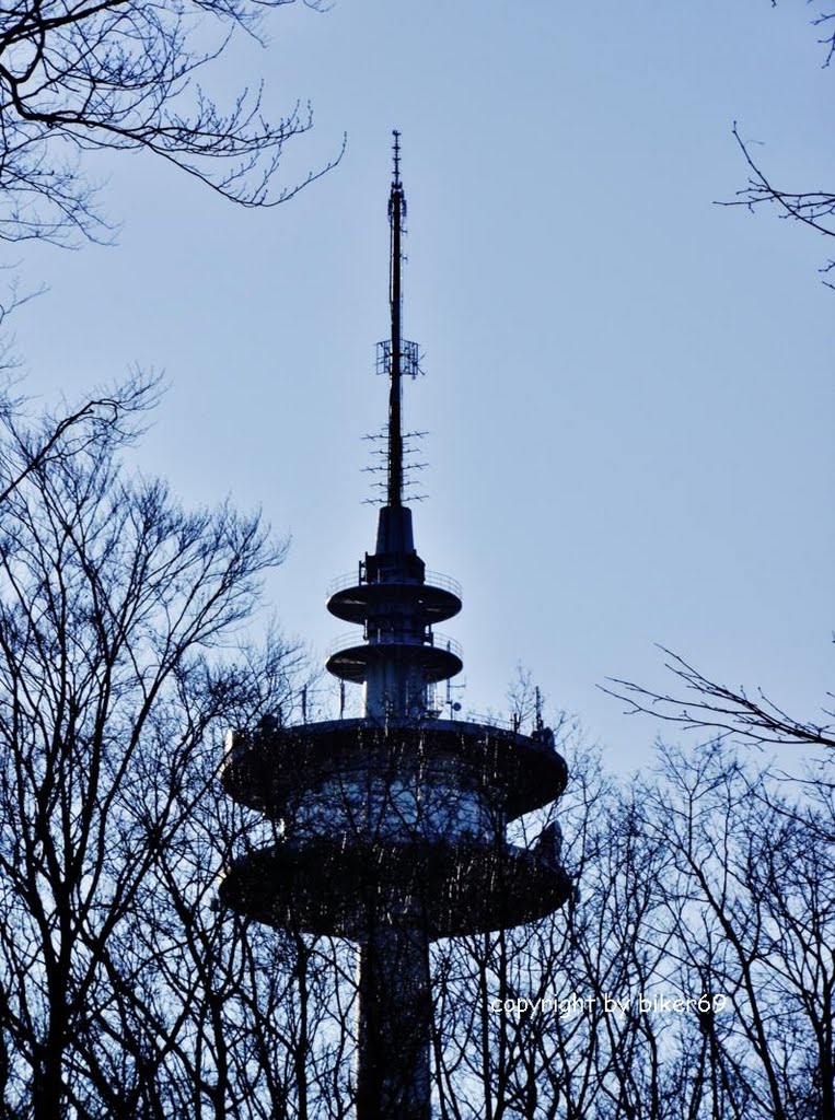 Radio tower Schwerte detail view