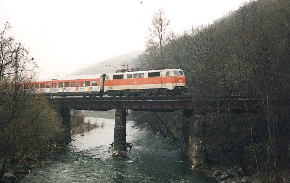 Volmebrücke Hagen-Eckesey, 01.04.95