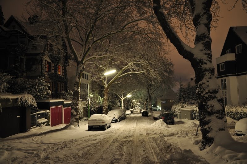 Pelmkestraße, Nacht