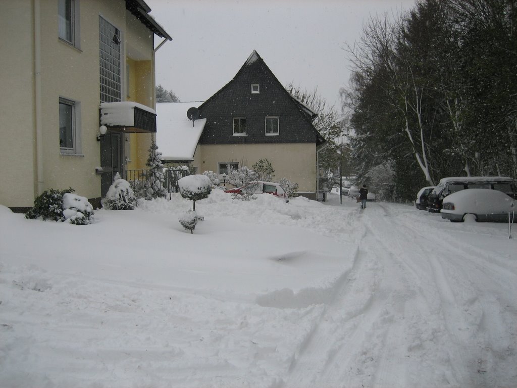 Gurlittstrasse im Schnee