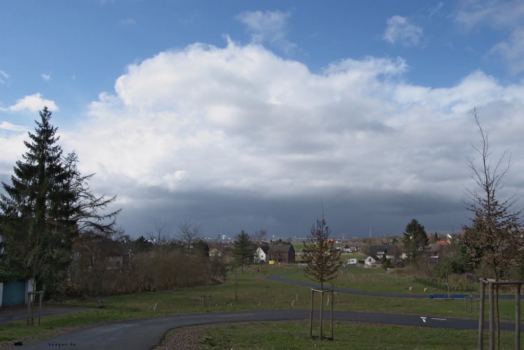 Dortmund Skyline from Wittbräucker Str.