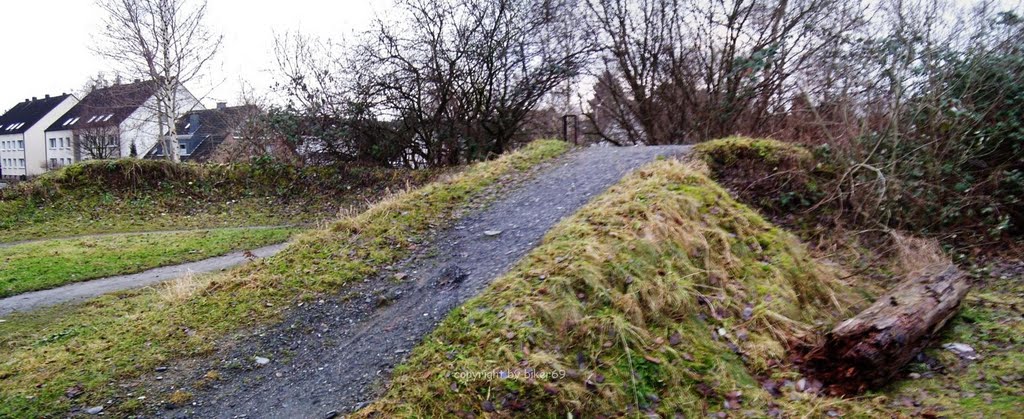 Mountainbiker Anlage Aplerbeck (Appelbeach)