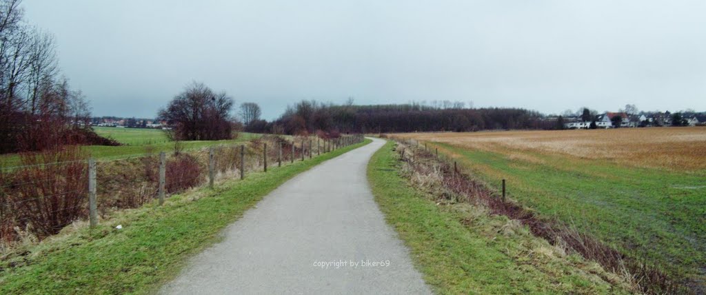 Radweg an der Emscher von Aplerbeck nach Sölde