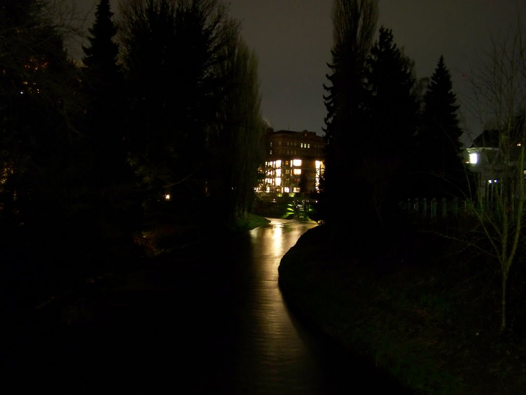 Brücke über den Stadtgraben an der Schillerstrasse .... 15.11.2010