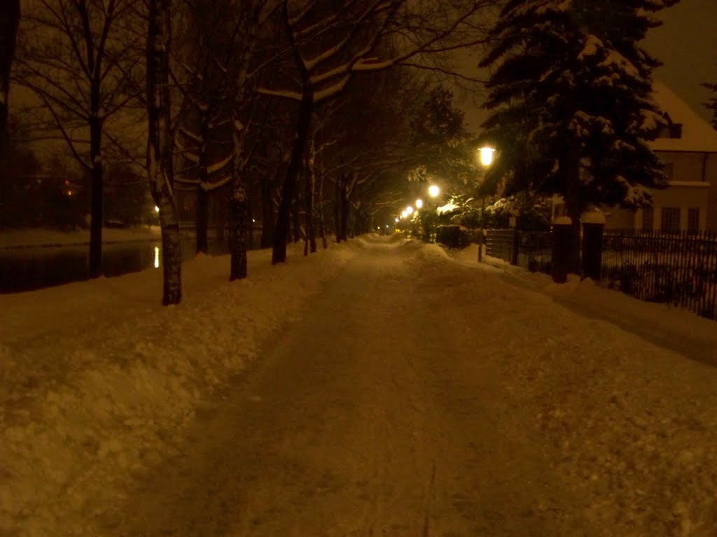 Weddigenufer im Winter ... 26.12.2010