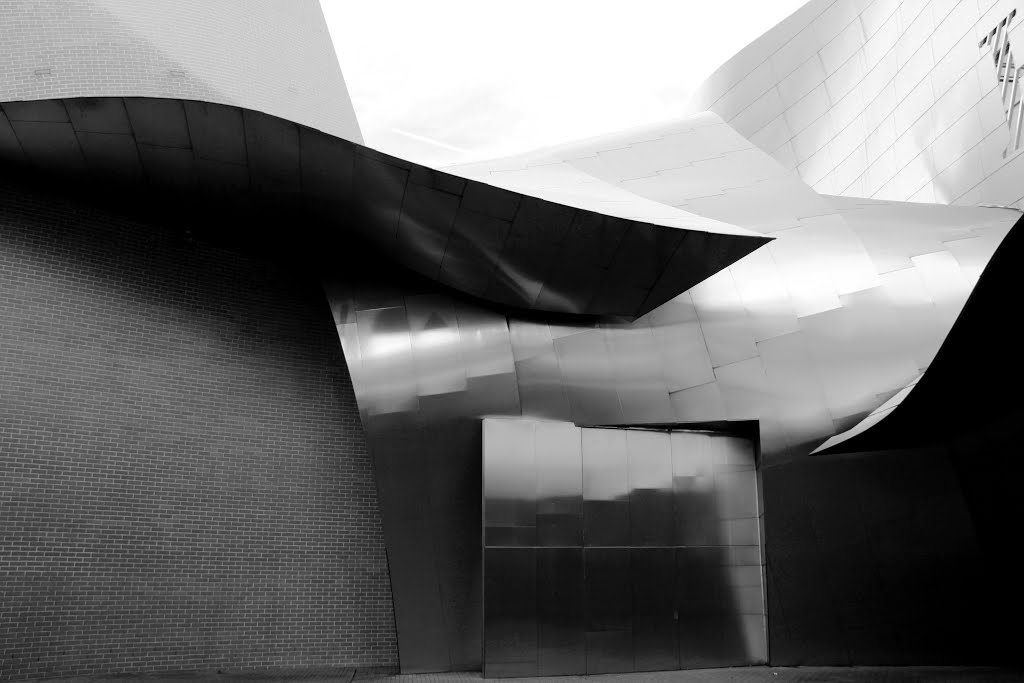 Falling and rising, swirling shapes