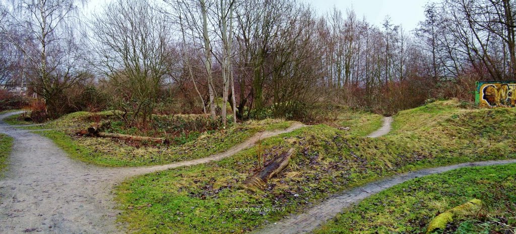Mountainbiker Anlage Aplerbeck (Appelbeach)