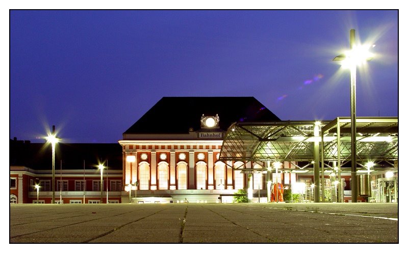 Hauptbahnhof Hamm @ Night