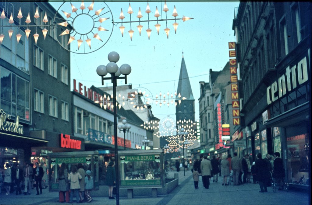 Hamm, Einkaufszone Weststraße (1965)