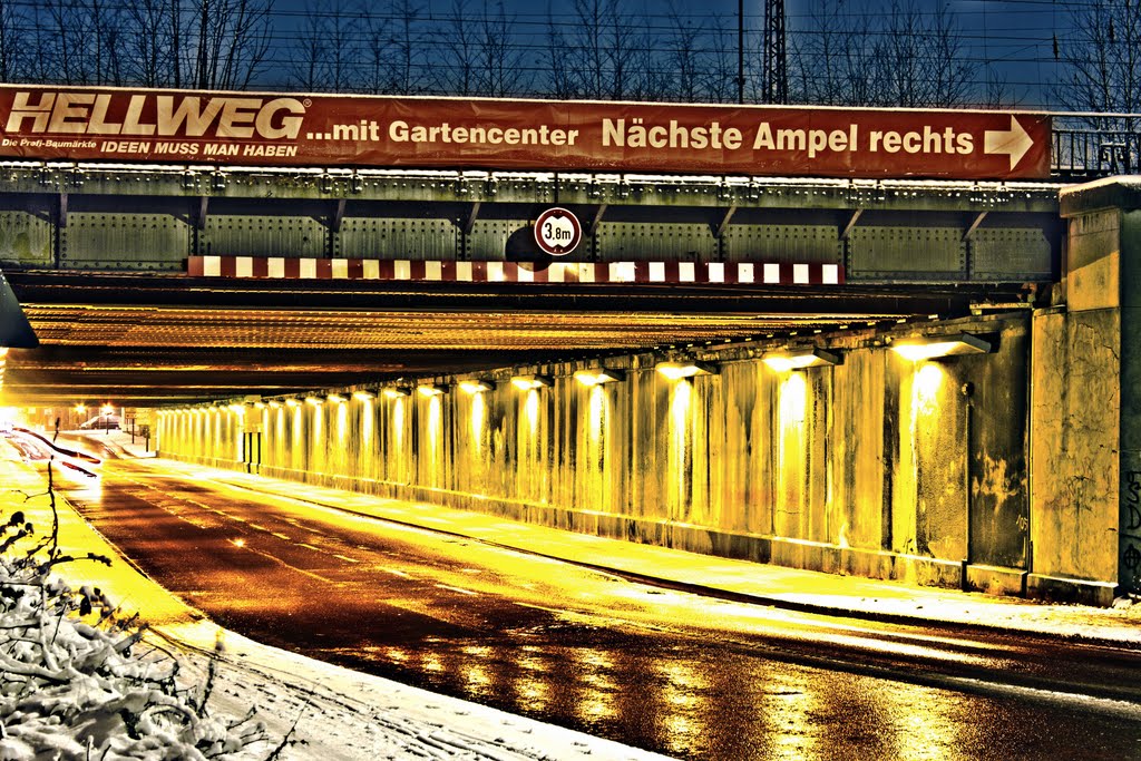 Unterführung , Kleine Allestrasse /  Banningstrasse...