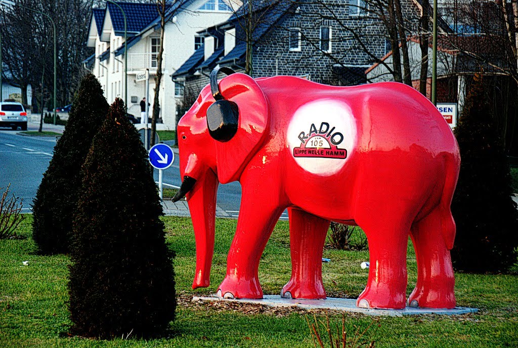 Elefantenplastik in Hamm