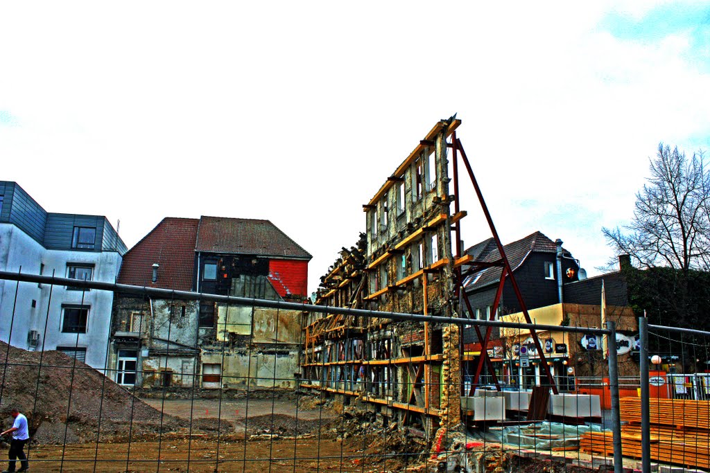Sanierung an der Südstrasse, 25. März 2011