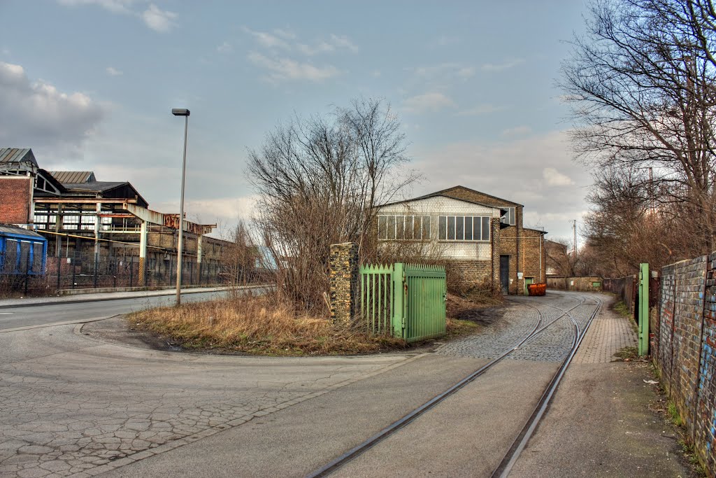 WDI Anlagen an der Bannigstraße...und Gebäude der ehemaliegen Maschinenfabrik Bannig...
