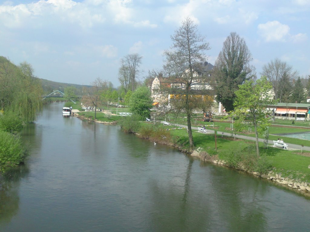 Blick von Brücke 1