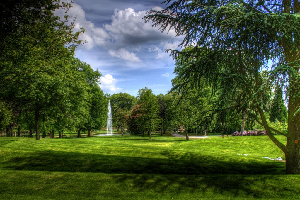 Neue Gestaltung im Kurpark