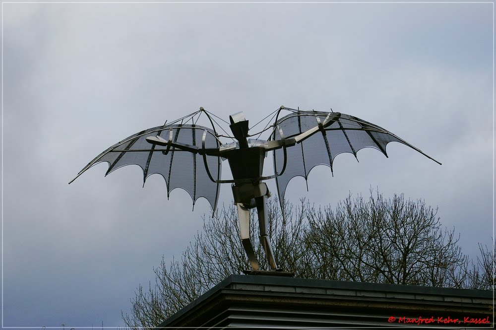 Bad Hersfeld - Skulptur am Haus der Unfallkasse