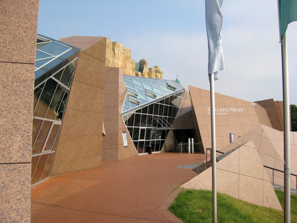 Bremerhaven - Eingang "Zoo am Meer" (ehemalige "Tiergrotten")
