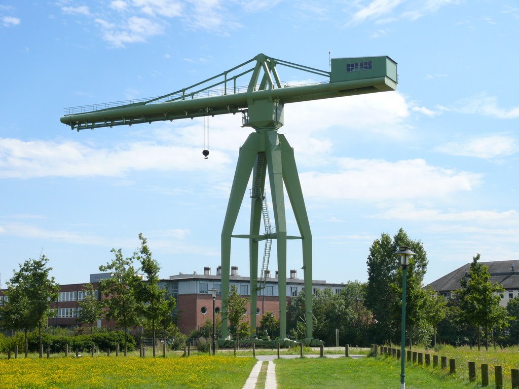 Kran 1957 Rickmers Werft