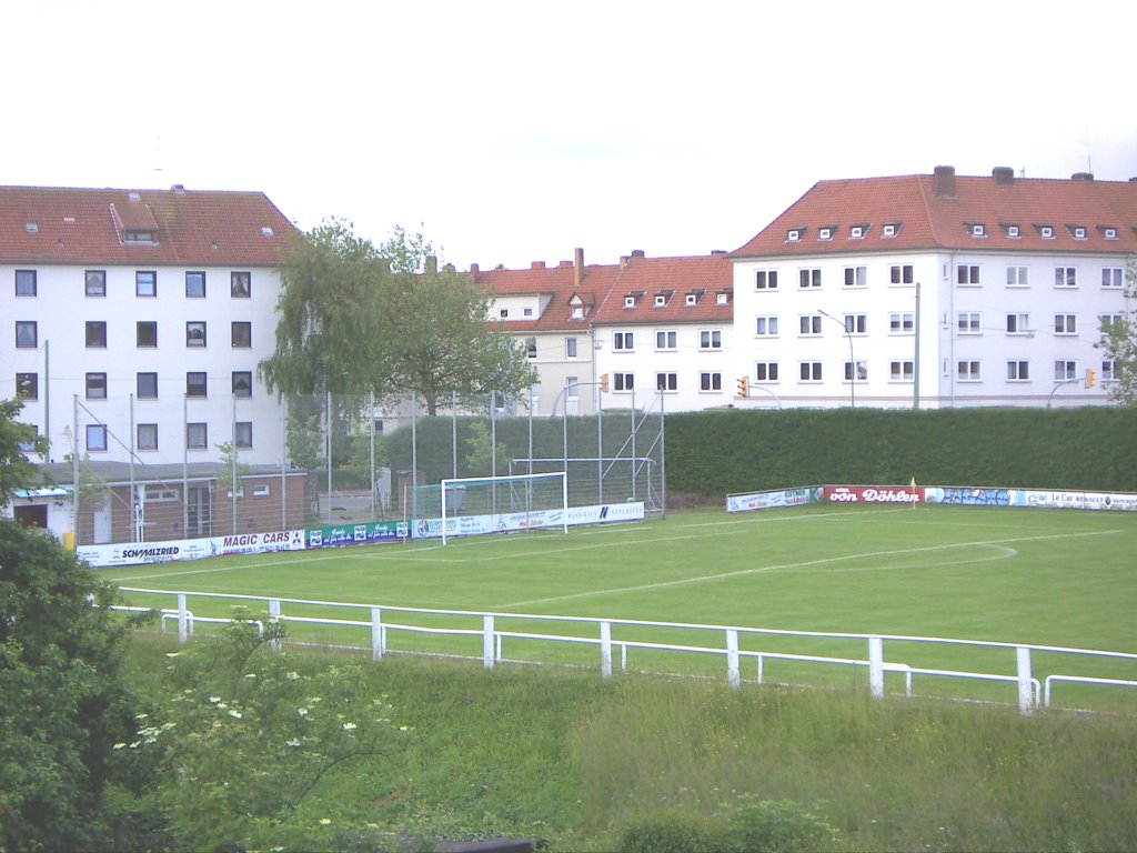 Bremerhaven-Lehe - Zollinlandplatz - Spielstätte des FC Bremerhaven
