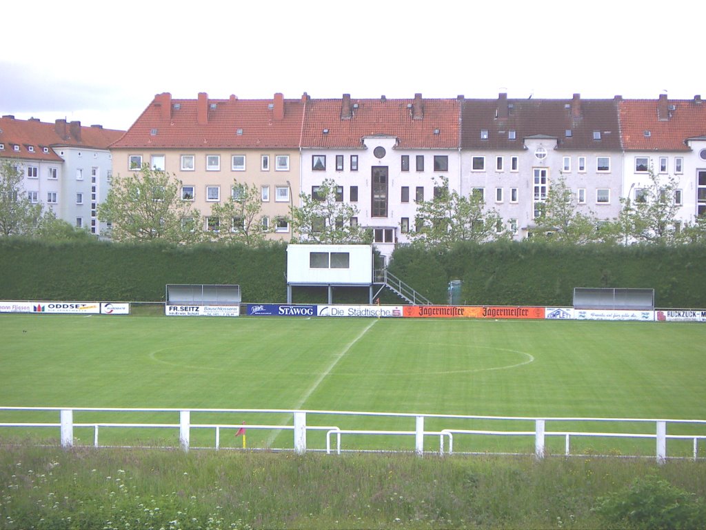 Bremerhaven-Lehe - Zollinlandplatz - Spielstätte des FC Bremerhaven