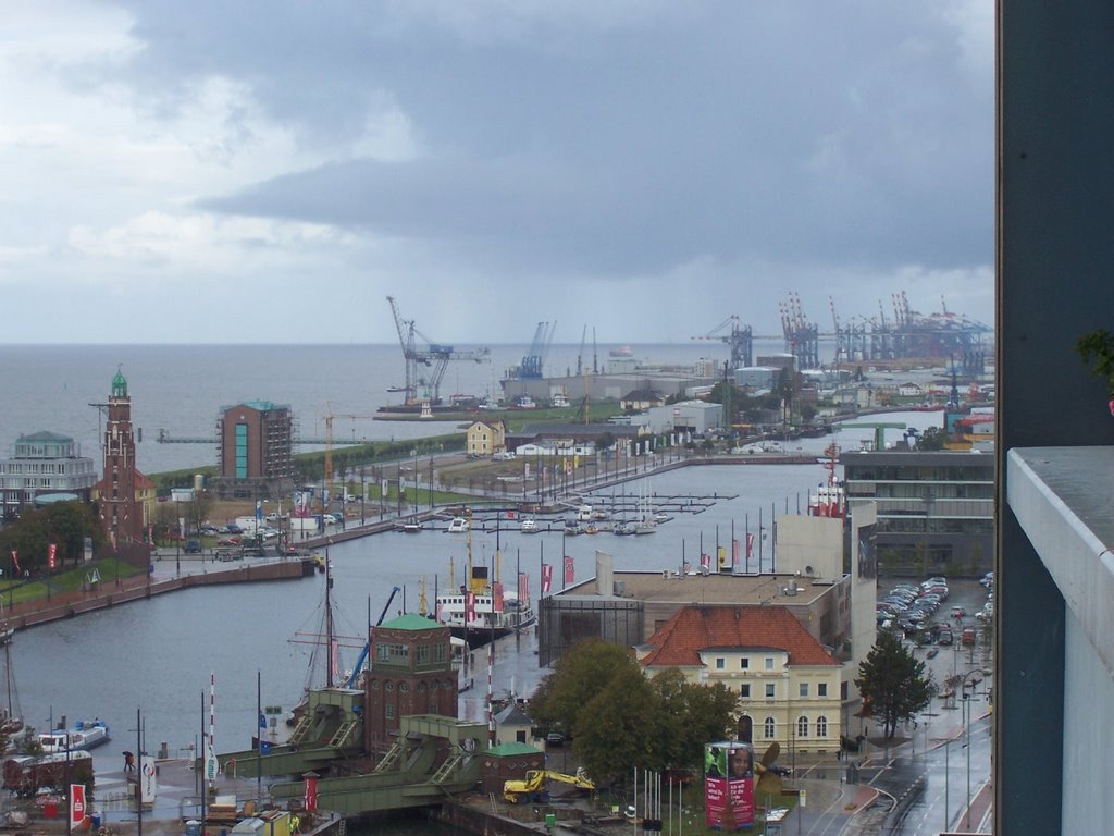 Nordblick vom Balkon