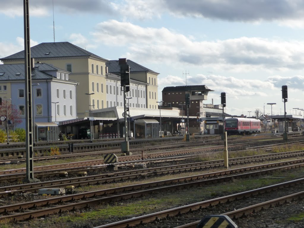 Bahnhof Weiden (Oberpf) Herbst 2009