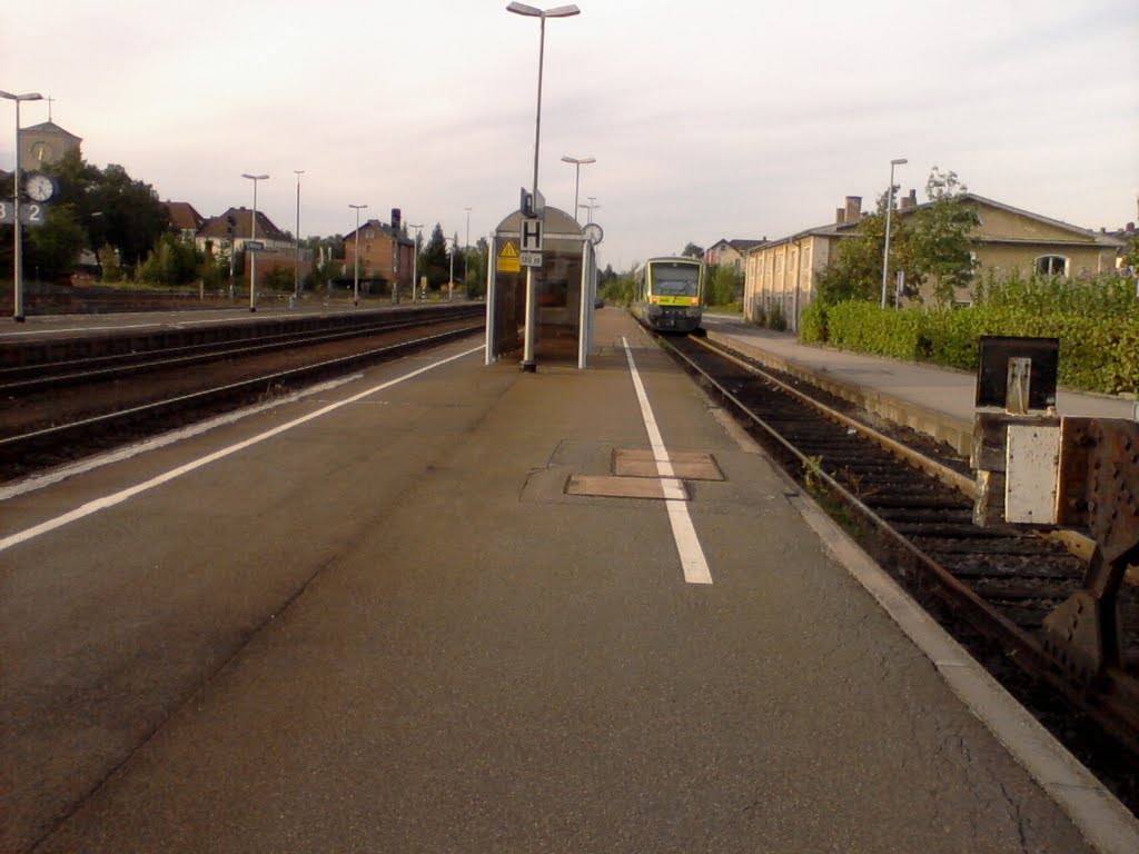 Weiden Bahnhof Gleis 1