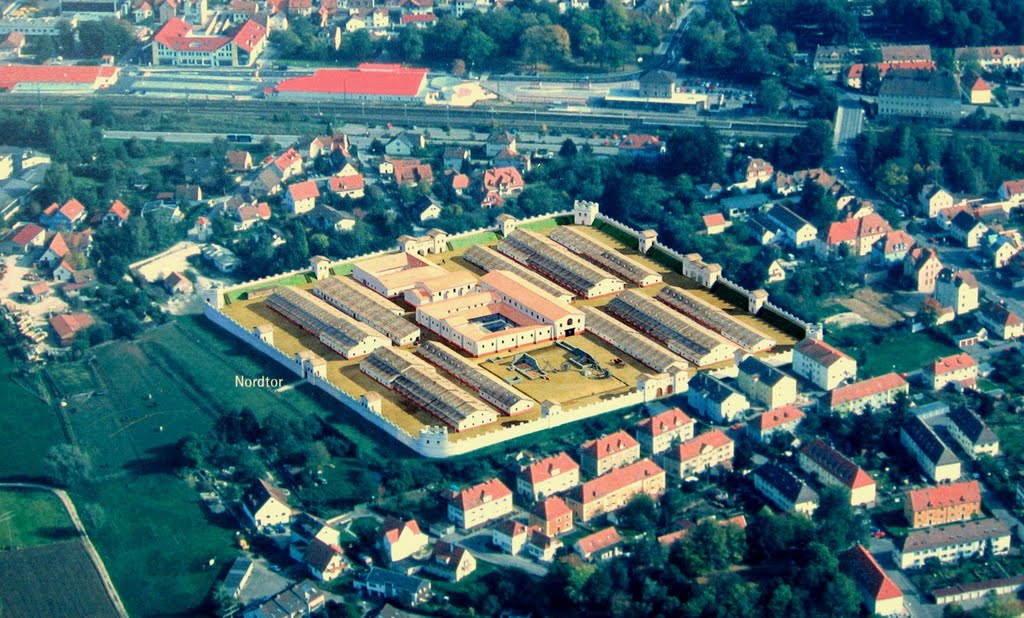 Römisches Kastell Biriciana - Rekonstruktion