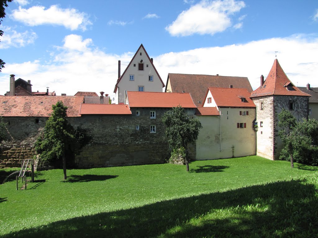 Stadtmauer am Seeweiher
