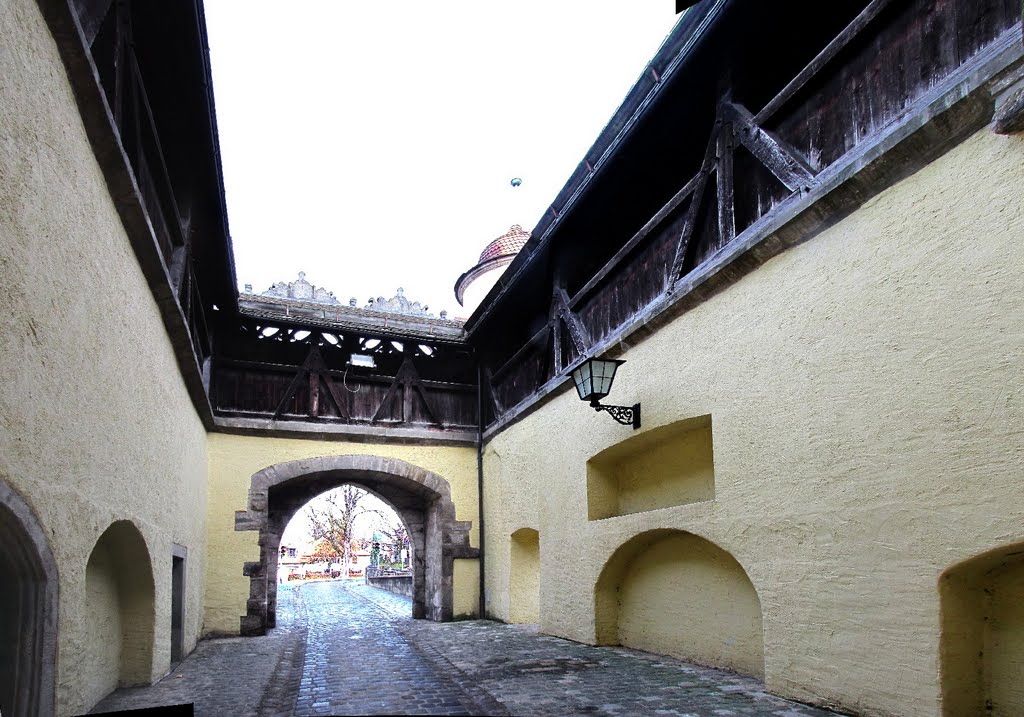 Weißenburg in Bayern - Ellinger Tor (Vorwerk)
