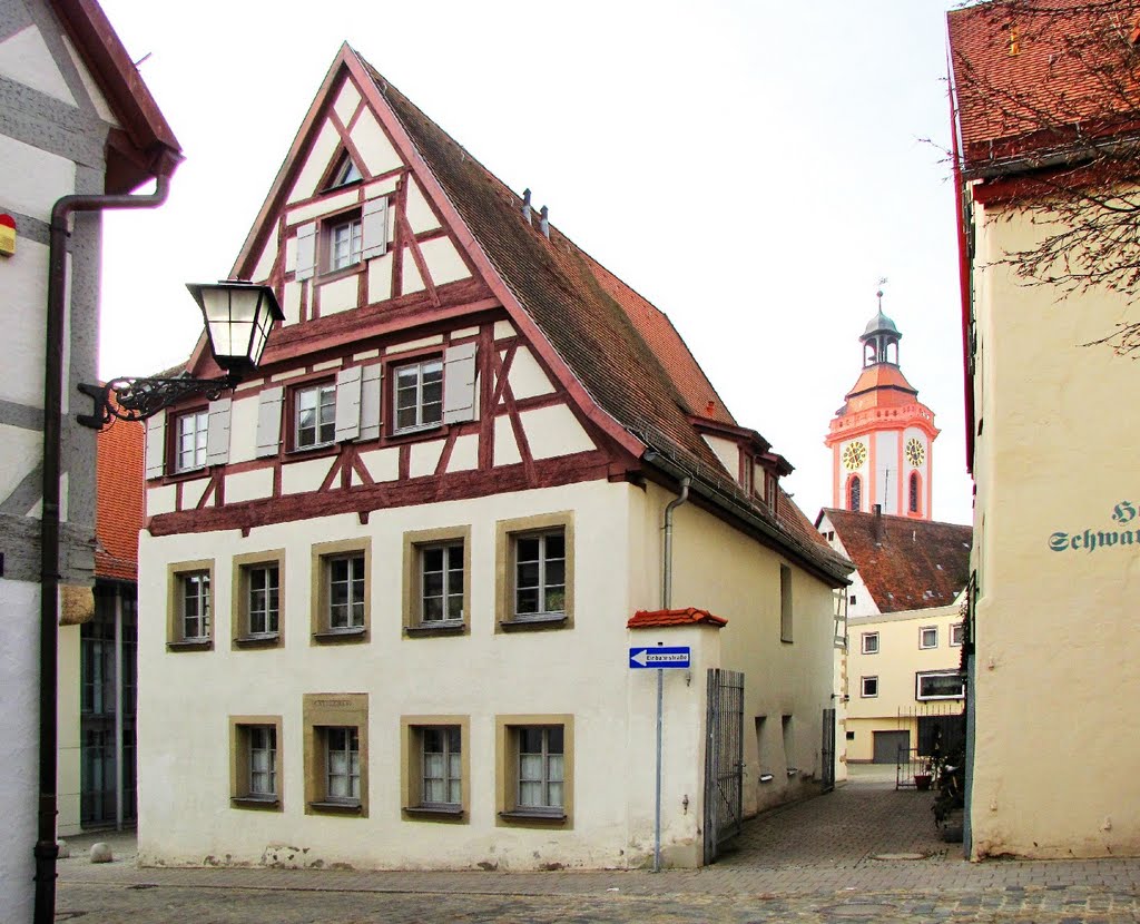 Weißenburg in Bayern - Schmale Gasse