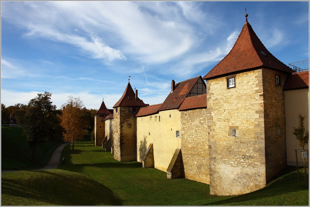 Weissenburg Stadtsmauern Deutschland