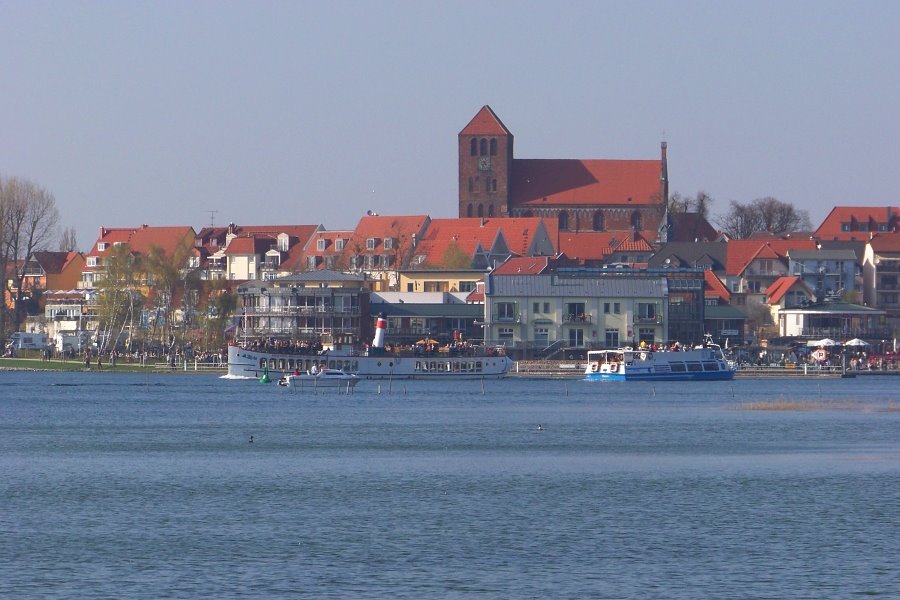 Waren, Blick über die Binnenmüritz