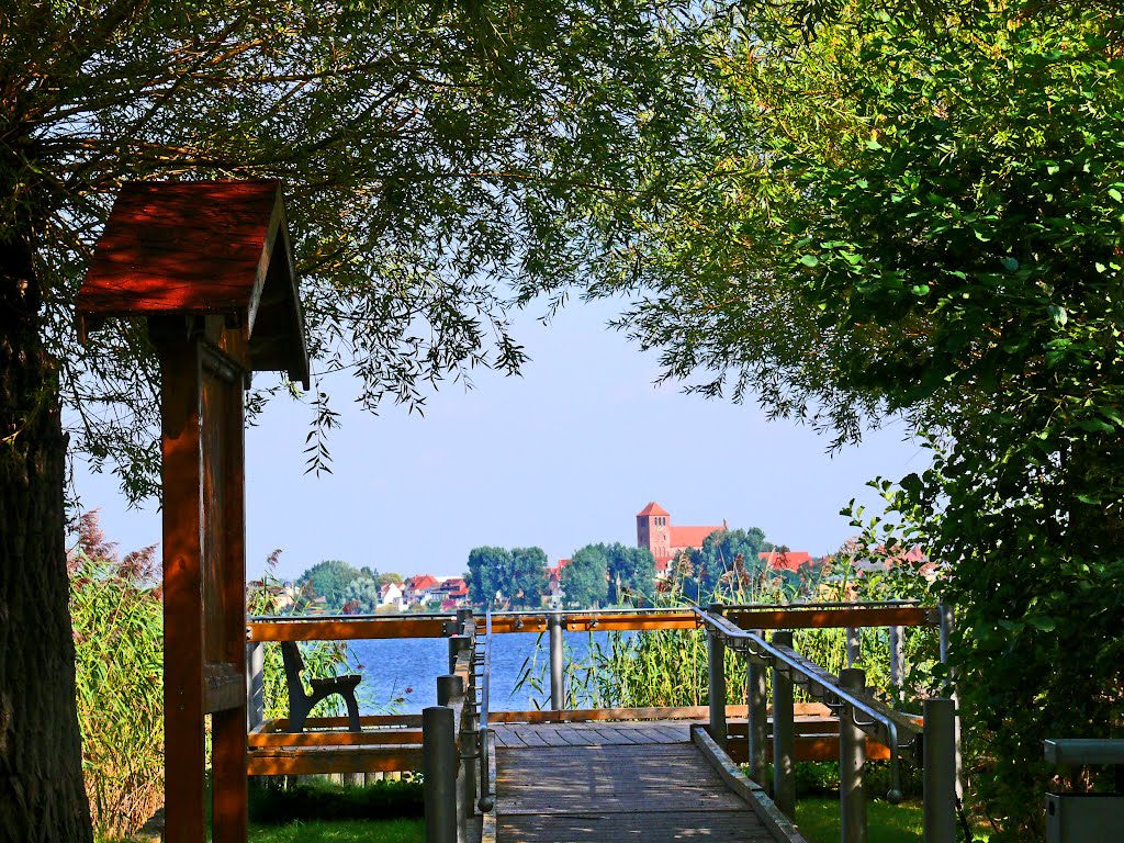 Blick auf Waren