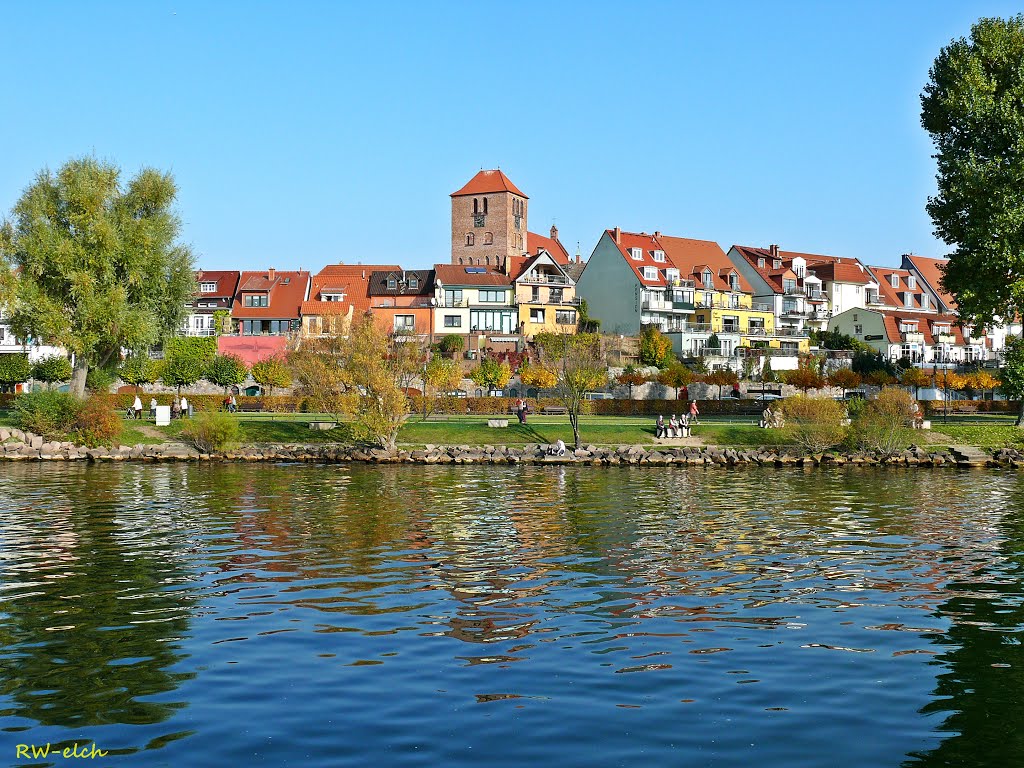 Skyline von Waren an der Müritz