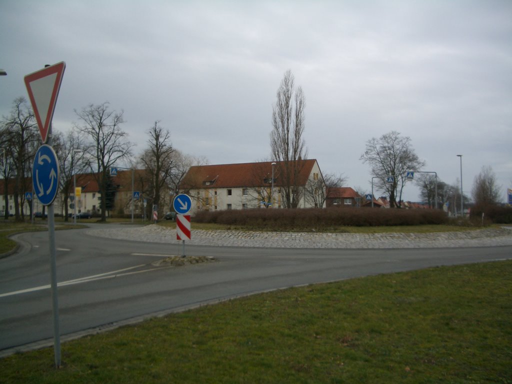 Kreisverkehr "Bullenkreisel"