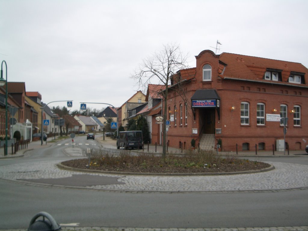 Kreisverkehr Stendaler/Bismarkerstrasse